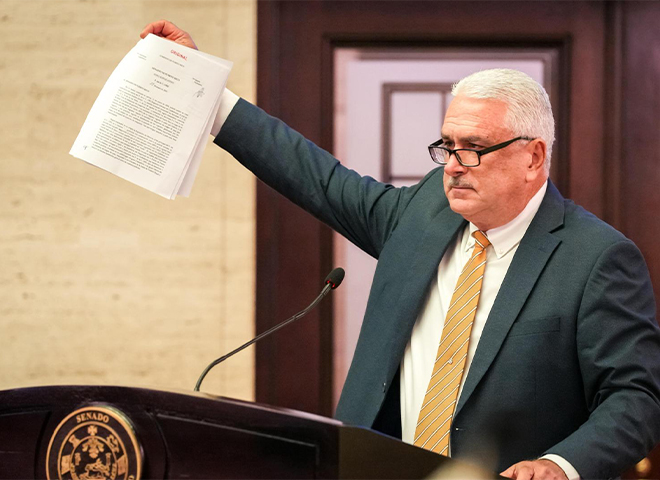 Imagen de Senado aprueba expresión de apoyo al Presidente de Estados Unidos en la lucha contra el narcotráfico y el régimen ilegítimo de Nicolás Maduro
